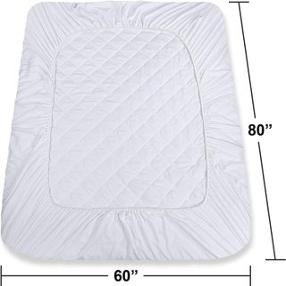 No. 1 - Quilted Fitted Mattress Pad - 4