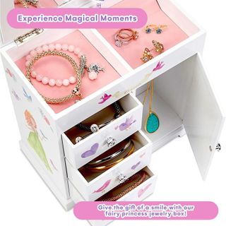 No. 2 - Fairy Princess Musical Jewelry Box - 4