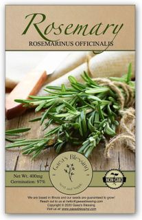 No. 7 - Gaea's Blessing Seeds - Rosemary Seeds - 1