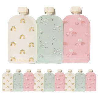 No. 8 - Hippypotamus Reusable Baby Food Pouches - 1