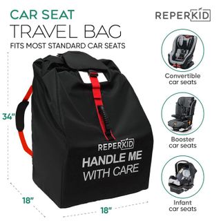 No. 8 - reperkid Durable Car Seat Travel Bag for Airplane - 4