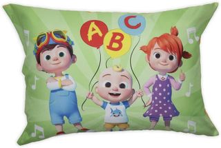 No. 9 - CoComelon Learning is Fun 4 Piece Toddler Bedding Set - 5