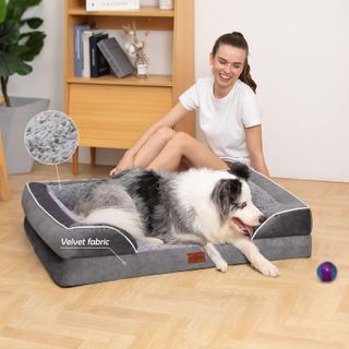 No. 4 - Comfort Expression Waterproof Orthopedic Foam Dog Beds - 5