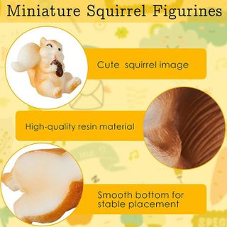 No. 9 - Maitys Miniature Squirrel Figurines - 3