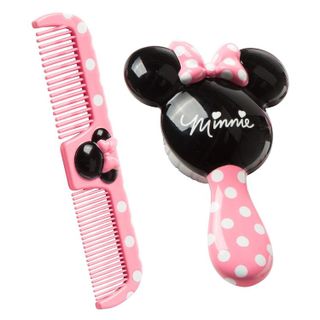 No. 6 - Disney Baby Minnie Hair Brush and Wide Tooth Comb Set - 1