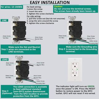 No. 3 - BRILLTECH 20 Amp 125 Volt 60 HZ GFCI Receptacle - 5