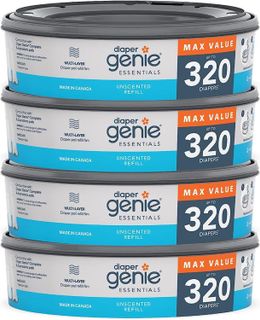 No. 2 - Diaper Genie Essentials Round Refill 4-Pack - 1