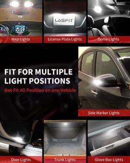 No. 2 - LASFIT Automotive Interior & Convenience Bulbs - 3