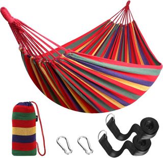 No. 6 - Anyoo Garden Cotton Hammock - 1