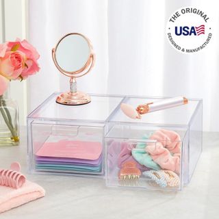 No. 2 - STORi Audrey Stackable Bin Plastic Organizer Drawers - 2