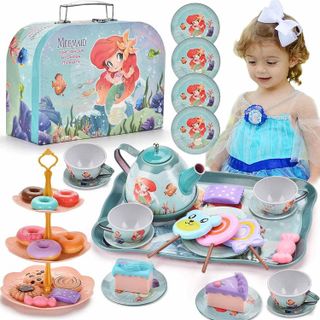 No. 4 - 48-Piece Mermaid Tea Party Set - 1