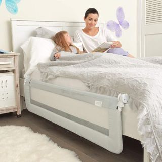 No. 3 - ComfyBumpy Extra Long Toddler Bed Rails - 2