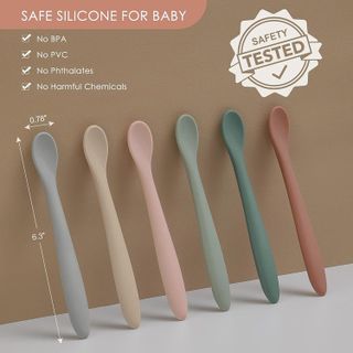 No. 5 - NETANY Baby Silicone Spoons - 2