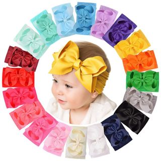 No. 7 - Doboi Baby Girls Bows Headbands - 1