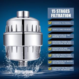 No. 9 - FEELSO Shower Head and 15 Stage Shower Filter Combo - 2