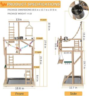 No. 5 - Ibnotuiy Bird Perch Stand - 2