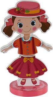 No. 5 - TOYSTER'S Magnetic Dress-Up Dolls Toy - 4