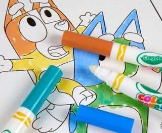 No. 1 - Crayola Color Wonder Bluey Coloring Pages and Markers - 5