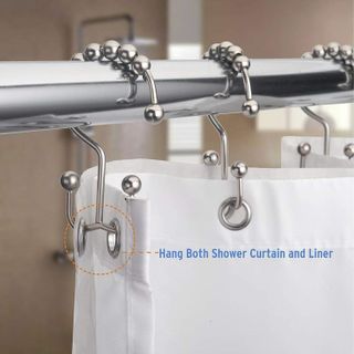 No. 8 - Amazer Shower Curtain Rings - 4