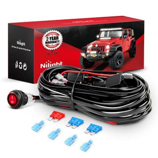 No. 5 - Nilight - NI -WA 06 LED Light Bar Wiring Harness Kit - 1