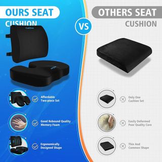 No. 7 - CushZone Seat Cushion and Lumbar Support Pillow - 4