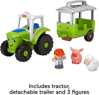 No. 3 - Fisher-Price Toy Figure Tractor - 5