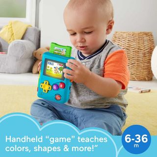 No. 8 - Fisher-Price Laugh & Learn Baby & Toddler Toy Lil’ Gamer Pretend Video Game - 2
