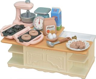 No. 8 - Kitchen Island Dollhouse Furniture Set - 1