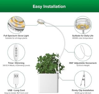 No. 10 - SANSI Grow Lights for Indoor Plants - 4