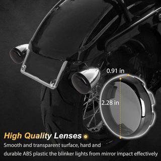 No. 1 - NTHREEAUTO Smoke Turn Signal Light Lens Cover - 3