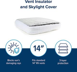 No. 3 - Camco RV Vent Insulator and Skylight Cover - 5