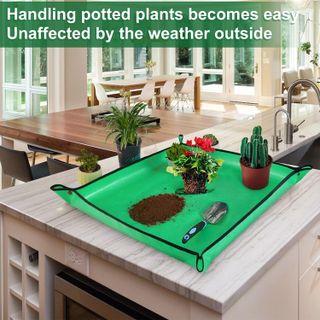 No. 3 - Repotting Mat for Indoor Plant Transplanting and Mess Control - 3