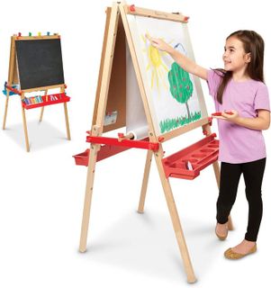 No. 1 - Melissa & Doug Deluxe Standing Art Easel - 5