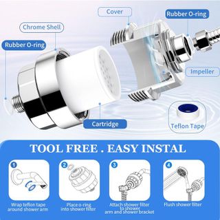 No. 5 - 20-Stage Shower Head Filter - 5