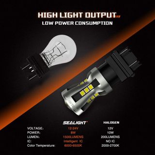 No. 9 - SEALIGHT 3157 LED Bulbs - 3