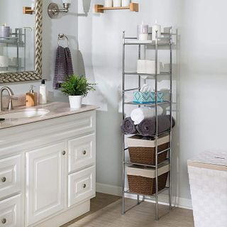 Top 10 Best Bathroom Shelves for Organizing and Storage- 1