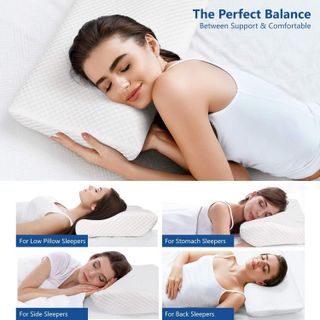 No. 7 - ZAMAT Contour Memory Foam Pillow - 3