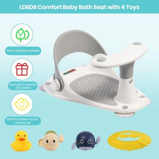 No. 5 - LDIIDII Baby Bath Seat - 4