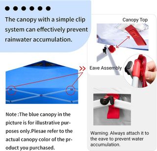 No. 2 - CROWN SHADES Pop up Canopy - 5