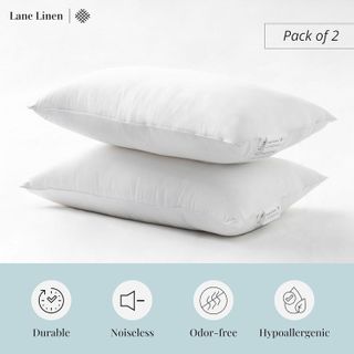 No. 8 - Lane Linen 12x20 Pillow Insert - Pack of 2 - 2
