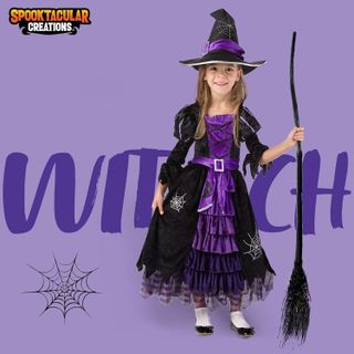 No. 8 - Fairytale Witch Cute Witch Costume Deluxe Set - 2