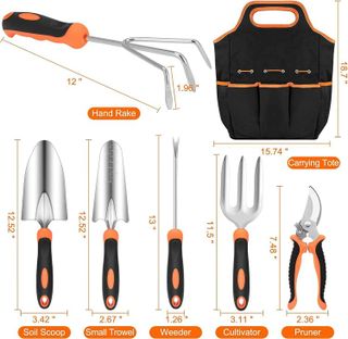 No. 6 - Stainless Steel Heavy Duty Gardening Tool Set - 2