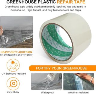 No. 6 - Doniks Clear Greenhouse Film Plastic Sheeting - 5