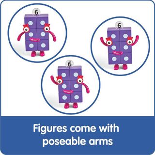 No. 9 - Hand2Mind Numberblocks Friends Six to Ten Figurines - 5