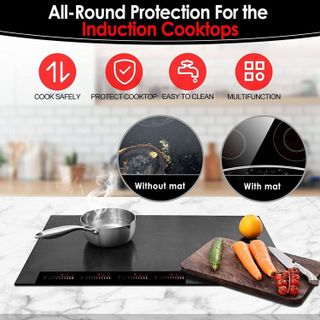 No. 3 - KitchenRaku Large Induction Cooktop Protector Mat - 3