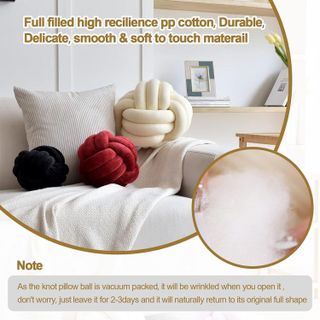 No. 6 - ZAKUN Knot Pillow Ball - 5