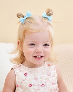 No. 7 - 40PCS Baby Girls Hair Bows Ties - 4