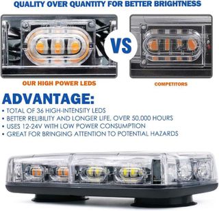 No. 2 - Xprite LED Strobe Light Bar - 3