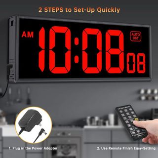 No. 9 - Soobest Digital Wall Clock - 5