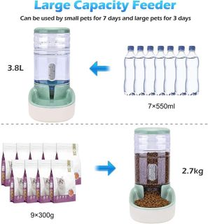 No. 2 - Automatic Dog Cat Feeder and Water Dispenser - 2